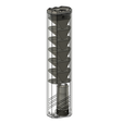 Osprey-v123.png Osprey Style Airsoft Suppressor with a Tri-Prong Muzzle