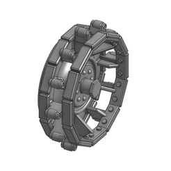 Sd.Kfz-251-DRIVE-1.png 3D-Datei 1/35 Sd.Kfz 250 Antriebszahnräder frühe und mittlere Produktion kostenlos・Modell für 3D-Druck zum herunterladen