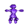 80 little puppet Ankly_ .stl Ankly Robot - 3d Printed Assembled