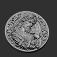 h-6.jpg Jesus Christ as the Good Shepherd holding a lamb
