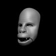 BPR_Render.jpg Chewbacca mask face shell with articulated jaw