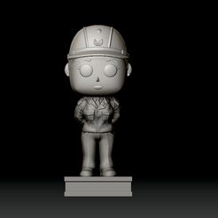 ZGrab01.jpg STL-Datei FUNKO CARABINERA ORDNUNG UND SICHERHEIT・3D-Drucker-Vorlage zum herunterladen