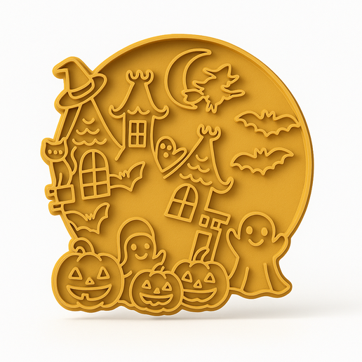 HAUNTED HOUSE COOKIE CUTTER - 3D model önizlemesi
