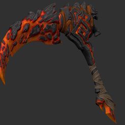 Screenshot_206.jpg STL file Death scythe Bheithir's Talons from Darksiders 2・3D printable model to download