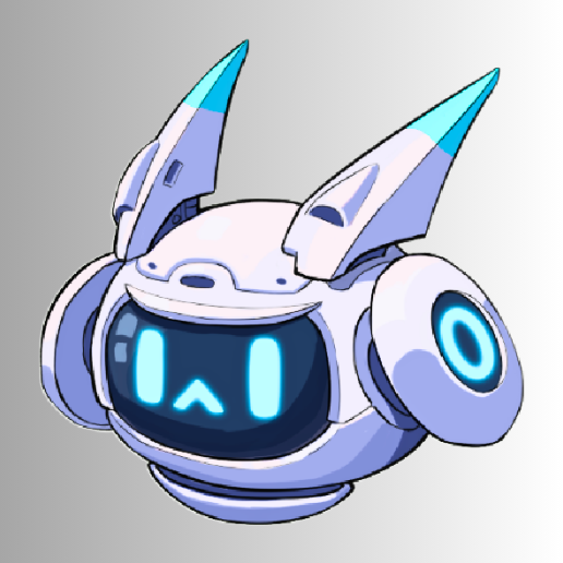 Cute Robot Companion 3D model