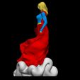 3.jpg Supergirl fanart - easy print without support 33 cm