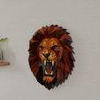 lion_lowpoly.png POLYGONAL LION WALL ART