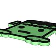 CABEZA-3.jpg Frankenstein Key Chain