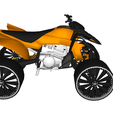1.png ATV CAR TRAIN RAIL FOUR CYCLE MOTORCYCLE VEHICLE ROAD 3D MODEL 11