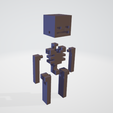 8.png steve and a minecraft skeleton