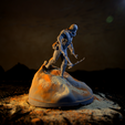 I00A7524.png DUNE - Fremen Worm Rider - Dune Arrakis Warrior - Miniature