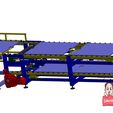 industrial-3D-model-Circulating-accumulation-conveyor3.jpg Circulating accumulation conveyor-industrial 3D model