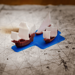 Capture d’écran 2018-02-27 à 18.28.53.png Free STL file The ships of christopher columbus - scale 1/1000・3D print model to download
