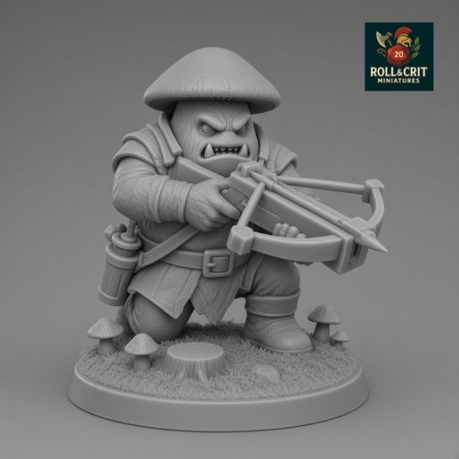 Mushroom Crossbowman Miniature