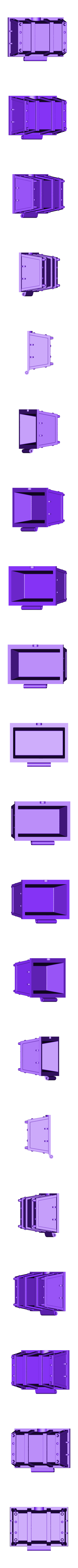 TreasureChest(Down).stl Zelda Treasure chest+Cartridge storage