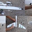 Detachable_design.jpg Free STL file RC FPV airplane - Model V fuselage・3D printing model to download