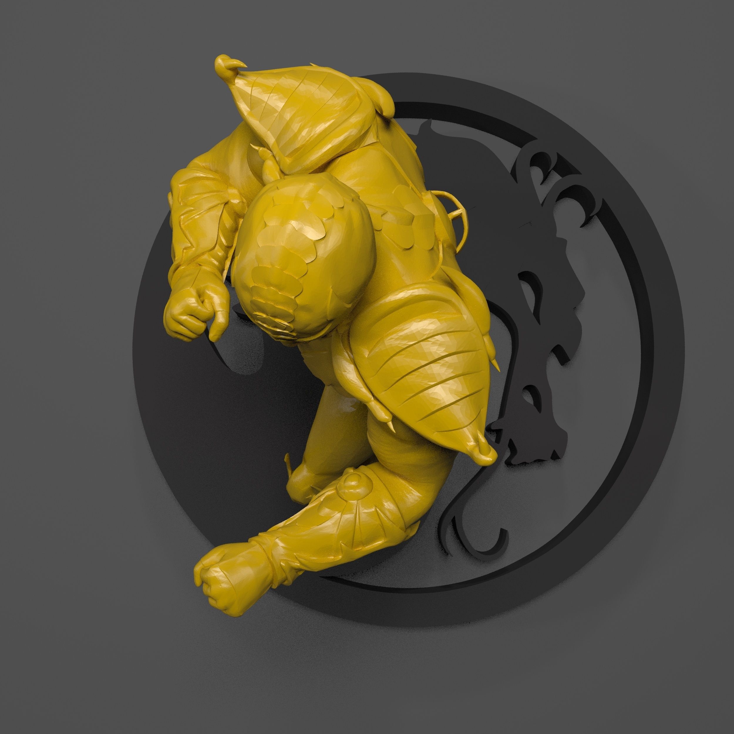 10.jpg Free 3D file Scorpion Mortal Kombat 3D Printing・3D printing template to download, paltony22