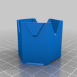 paintrack_single.png Free STL file Paint Rack For Plaid FolkArt and Apple Barrel Paint・3D printing design to download