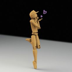 sss.jpg STL-Datei Poseable Figur kostenlos・Objekt zum Herunterladen und Drucken in 3D