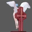 6.jpg REI AYANAMI ANGEL EVANGELION SEXY GIRL STATUE CUTE PRETTY ANIME CHARACTER 3D PRINT