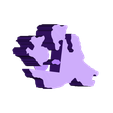NUN-B.stl Maple Leaf with Provinces