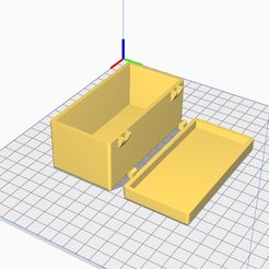 Annotation 2020-05-28 2.jpg Free STL file Chest / Box with simple mechanism・3D printable object to download