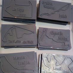 Circuitoss.jpg Fichier 3D Circuits de Formule 1 2023・Objet pour imprimante 3D à télécharger