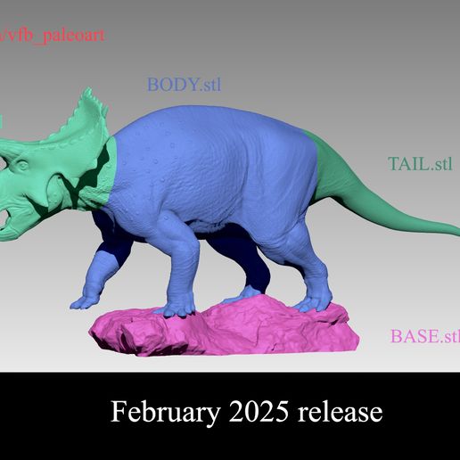 1.jpg Avaceratops lammersi für den 3D-Druck