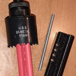 0ab0f71f-e7ac-4342-ba8c-336a7579c138.jpeg Archivo 3D gratuito guía centrador instalacion escudo cerradura, guide centered installation escutcheon lock・Objeto para descargar e imprimir en 3D