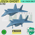 J1.png J-25 GHOST ( STEALTH FIGHTER JET)