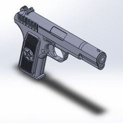 TT-33_-_1.JPG Fichier STL gratuit Pistolet soviétique TT-33・Design pour imprimante 3D à télécharger