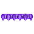 Wolf_Heads_Roar_STL.stl WAR WOLF HEADS - COMPLETE BUNDLE