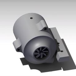 Turbine_fan.jpg Turbine cooling fan for RepRap Mendel