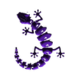 Articulated_Lizard_5.2_Curl.stl STL-Datei Gelenkige Eidechse v2 kostenlos・3D-Druck-Modell zum herunterladen