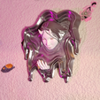 15.png 👹OBJECT HOLDER MELTED FRAME PICTURE WITH DEMON WOMAN