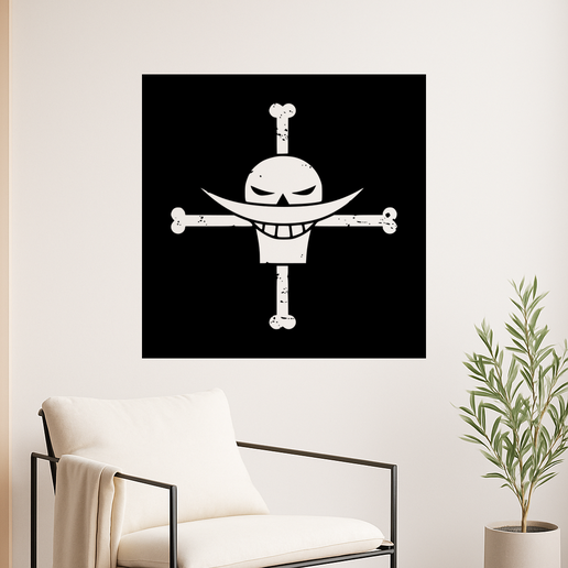One Piece Beards Jolly Roger