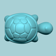 a8.png Cute Turtle Miniature - STL Printable