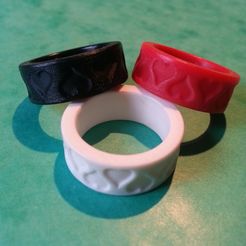 20160209_160258.jpg STL file Heart Ring・Model to download and 3D print