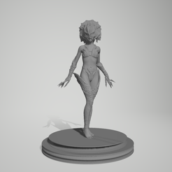 1.png STL-Datei Swamp Witch・3D-Drucker-Vorlage zum herunterladen