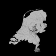 4.png Topographic Map of the Netherlands – 3D Terrain