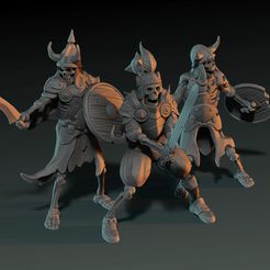 720X720-skeletons.jpg STL-Datei imprecion para miniarutras2 1pz miniatur・Design für den 3D-Druck zum Herunterladen