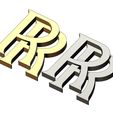 RR-logo-03.jpg Simple RR rolls-royce logo replica 3D print m