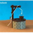 s-l1600-2.jpg Medieval well miniature miniature scale figures playmobil