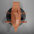 Astral-Ship-Render-Top.png Dreadnought Flying Fantasy Ship Model Compatible with DnD Spelljammer