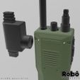 GHOST-RADIO-V2-05.jpg Ghost - Dummy Military Tatical Radio for Cosplay - CALL OF DUTY - MODERN WARFARE 2 - 3 - WARZONE - STL MODEL 3D PRINT FILE