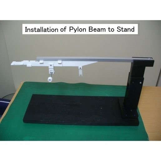 C01-Pylon-Beam-Stand 01.jpg Download STL file Thrust Reverser with Turbofan Engine Nacelle • 3D printer template, konchan77