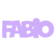 FABIO.stl Fabio - Keyring