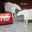 polar2.png Free STL file Simple Animals - Polar Series・3D printing idea to download