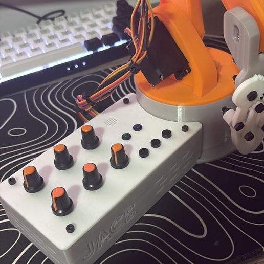 💪 Robotic Arm with Potentiometer Control + Motion Recording (Arduino ...