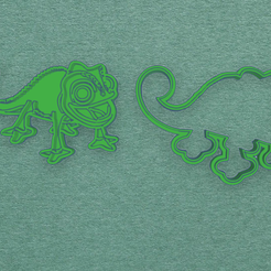 4.png Archivo STL cookie cutter Tangled・Objeto de impresión 3D para descargar